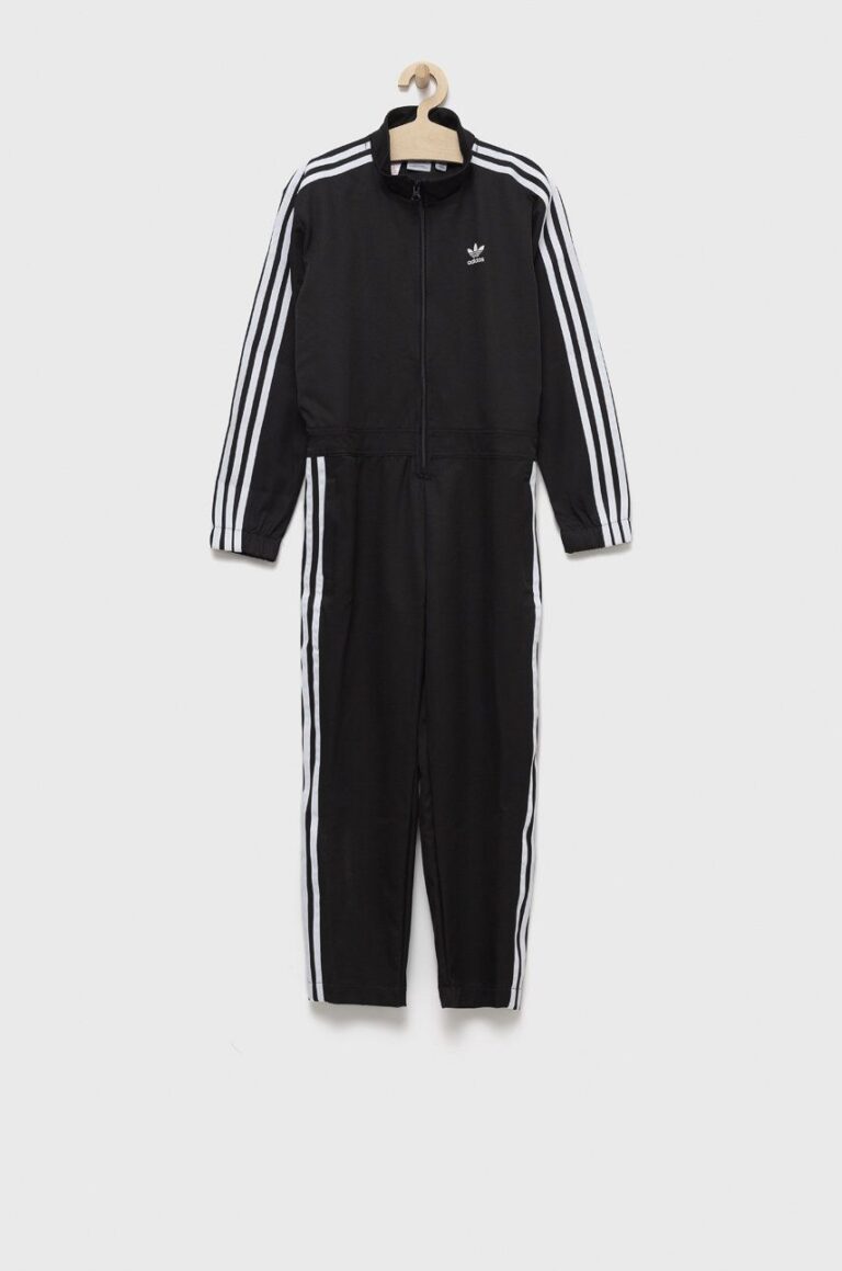 adidas Originals salopeta copii culoarea negru