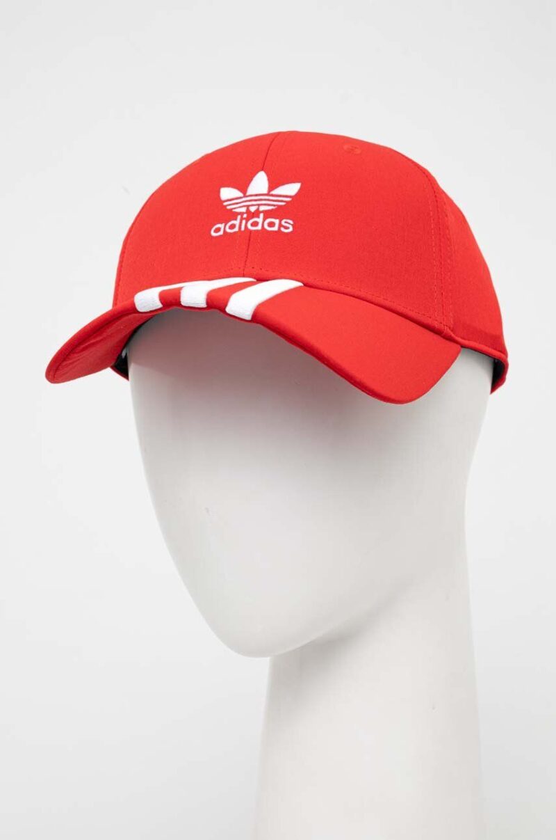 adidas Originals șapcă culoarea roșu