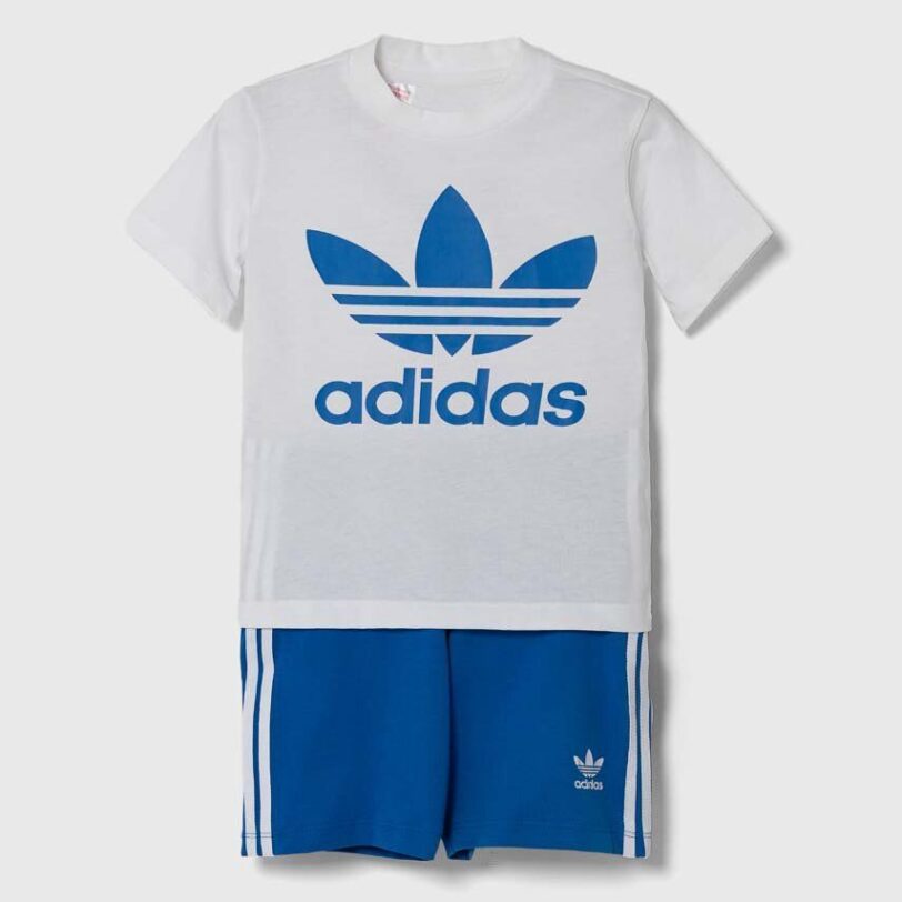 adidas Originals set de bumbac pentru bebelusi