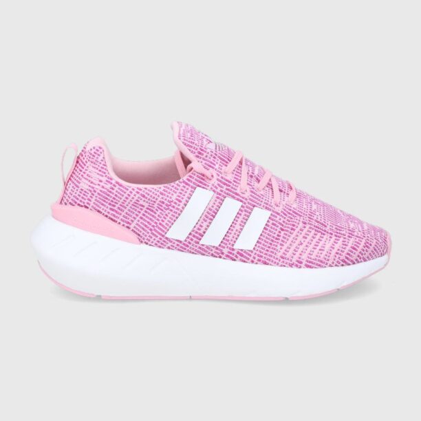 adidas Originals sneakers copii Swift Run 22 GW8177 culoarea roz