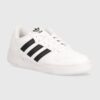 adidas Originals sneakers din piele Team Court 2 STR culoarea alb