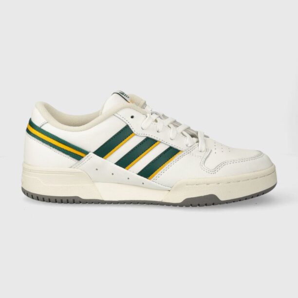 adidas Originals sneakers din piele Team Court 2 STR culoarea alb