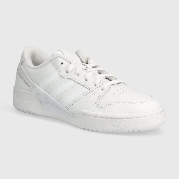 adidas Originals sneakers din piele Team Court 2 STR culoarea alb