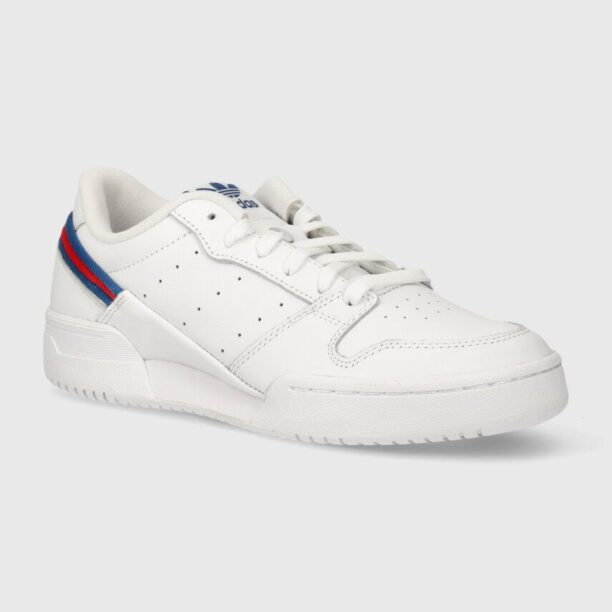 adidas Originals sneakers din piele Team Court 2 culoarea alb