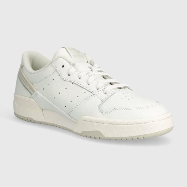 adidas Originals sneakers din piele Team Court 2 culoarea alb