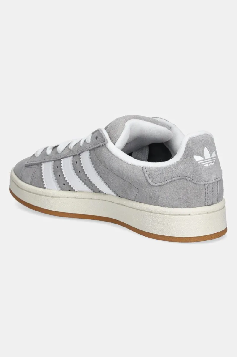 adidas Originals sneakers din piele întoarsă Campus 00s culoarea gri HQ8707 preţ