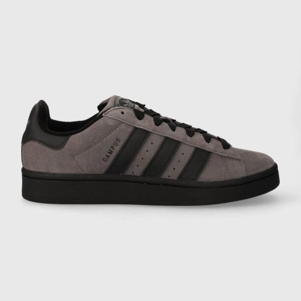 adidas Originals sneakers din piele întoarsă Campus 00s culoarea gri