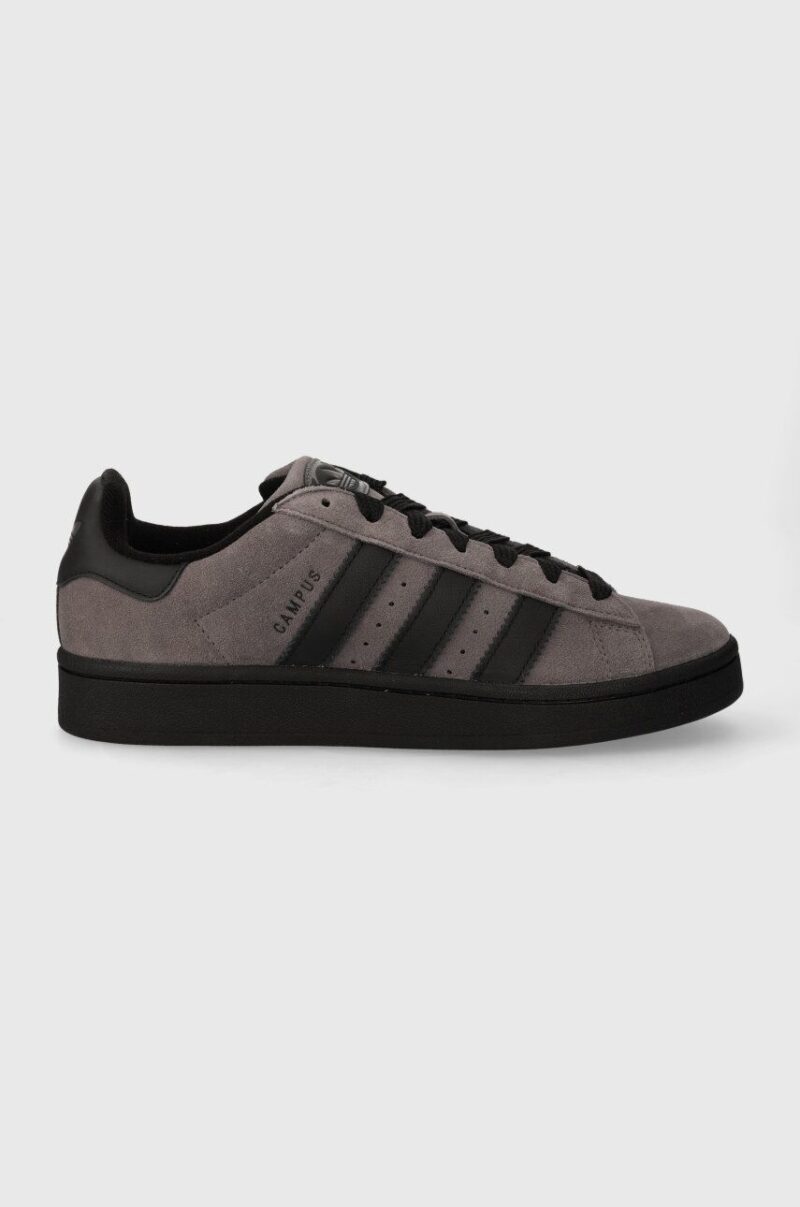 adidas Originals sneakers din piele întoarsă Campus 00s culoarea gri