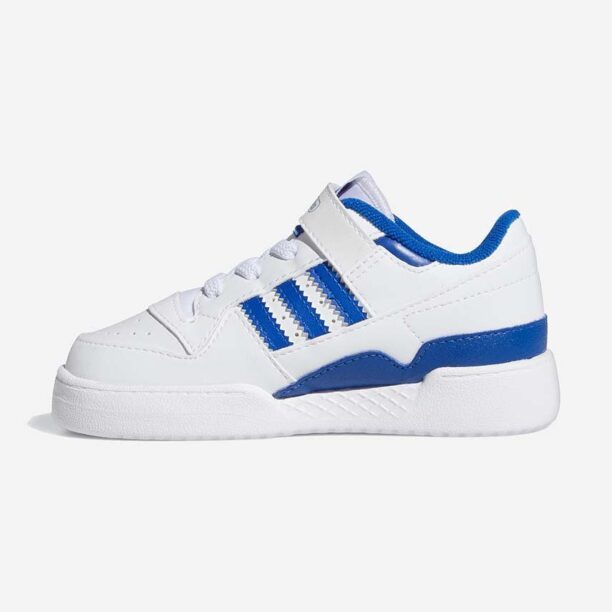 adidas Originals sneakers pentru copii FY7986 Forum Low culoarea alb preţ