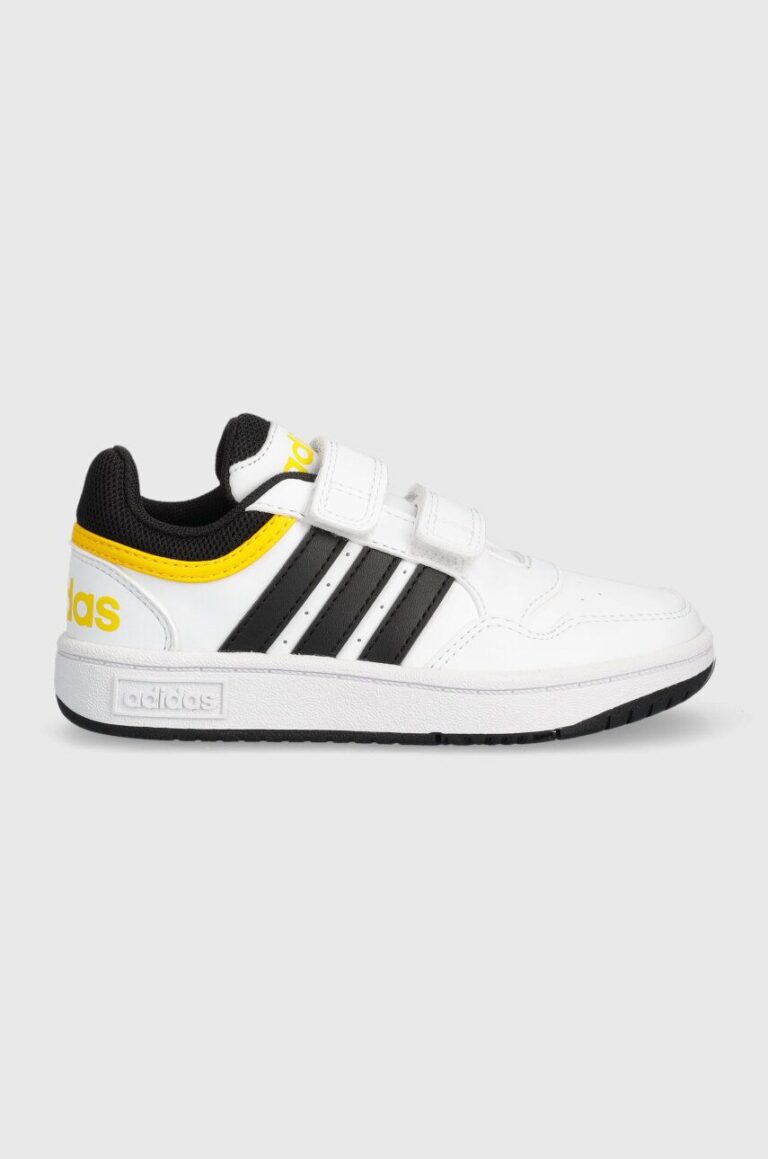 adidas Originals sneakers pentru copii HOOPS 3.0 CF C culoarea alb