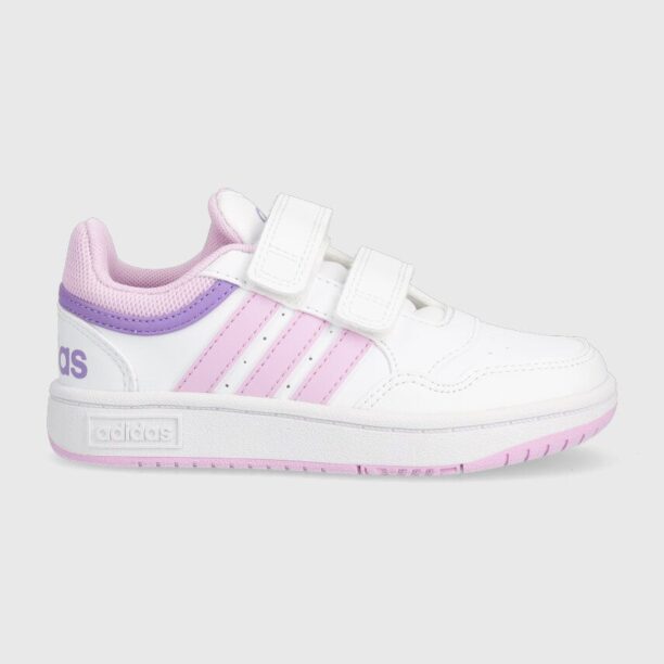 adidas Originals sneakers pentru copii HOOPS 3.0 CF C culoarea alb