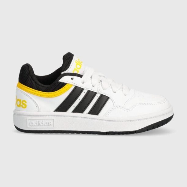 adidas Originals sneakers pentru copii HOOPS 3.0 K culoarea alb