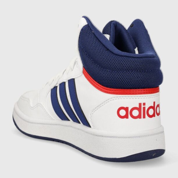 adidas Originals sneakers pentru copii HOOPS 3.0 MID K culoarea alb preţ