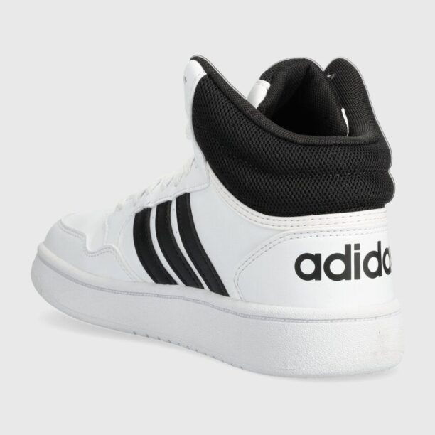 adidas Originals sneakers pentru copii HOOPS 3.0 MID K culoarea alb preţ