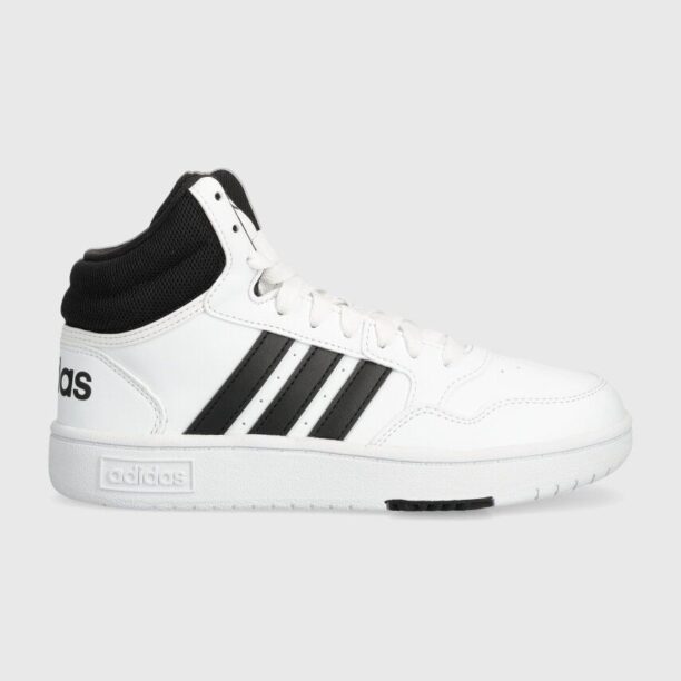 adidas Originals sneakers pentru copii HOOPS 3.0 MID K culoarea alb