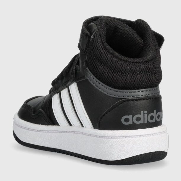 adidas Originals sneakers pentru copii HOOPS MID 3. AC I culoarea negru preţ