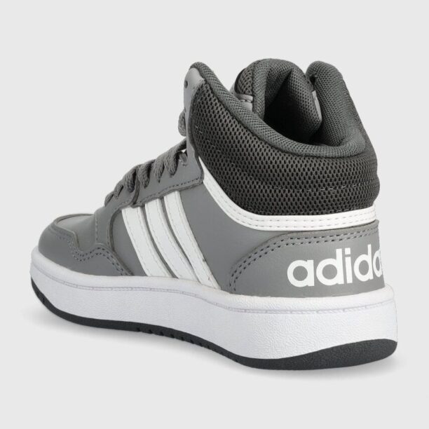 adidas Originals sneakers pentru copii HOOPS MID 3.0 K culoarea gri preţ