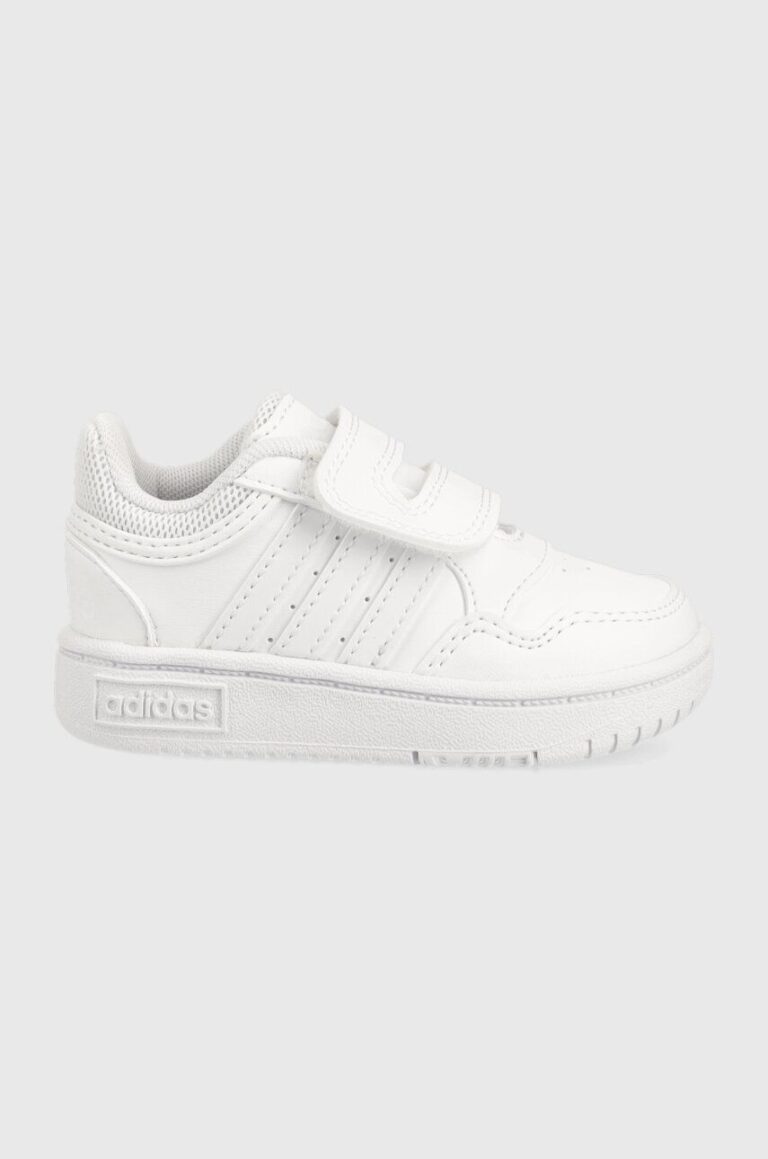 adidas Originals sneakers pentru copii Hoops 3.0 CF I culoarea alb