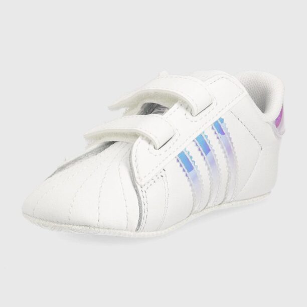 adidas Originals sneakers pentru copii Superstar culoarea alb preţ