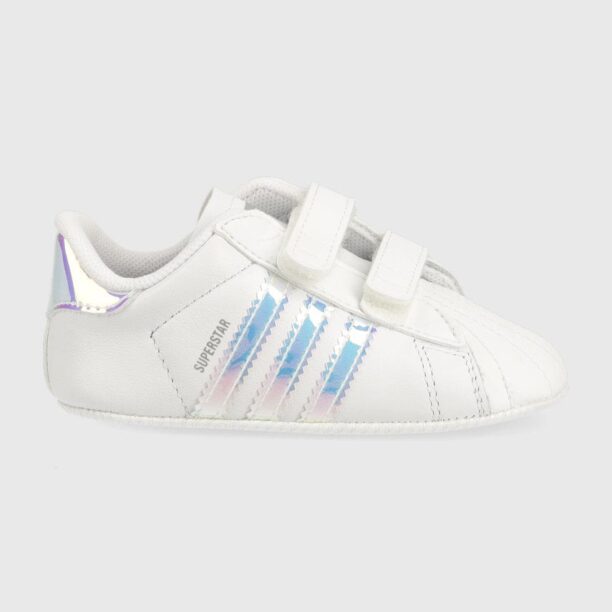 adidas Originals sneakers pentru copii Superstar culoarea alb