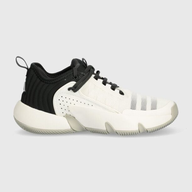 adidas Originals sneakers pentru copii TRAE UNLIMITED J culoarea alb