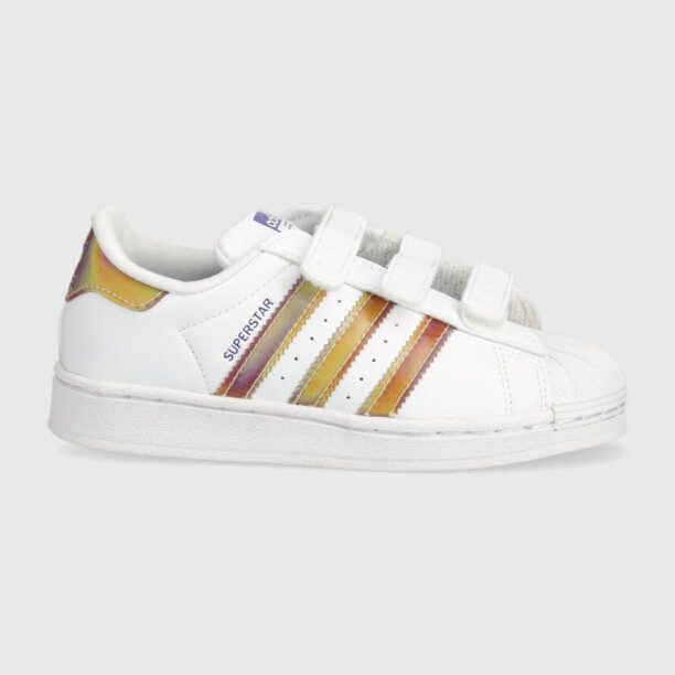 adidas Originals sneakers pentru copii culoarea alb