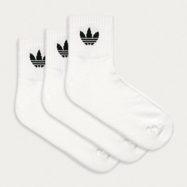 adidas Originals șosete (3-pack) FT8529-WHITE