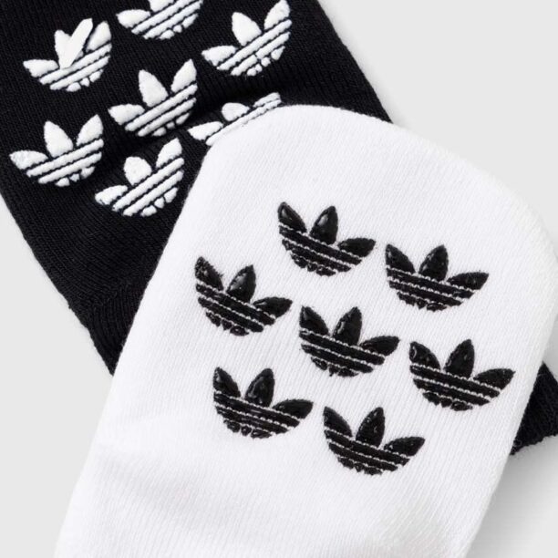 adidas Originals sosete copii 2-pack culoarea negru preţ