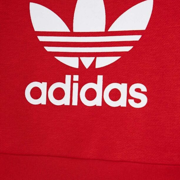 adidas Originals trening bebelusi culoarea rosu preţ