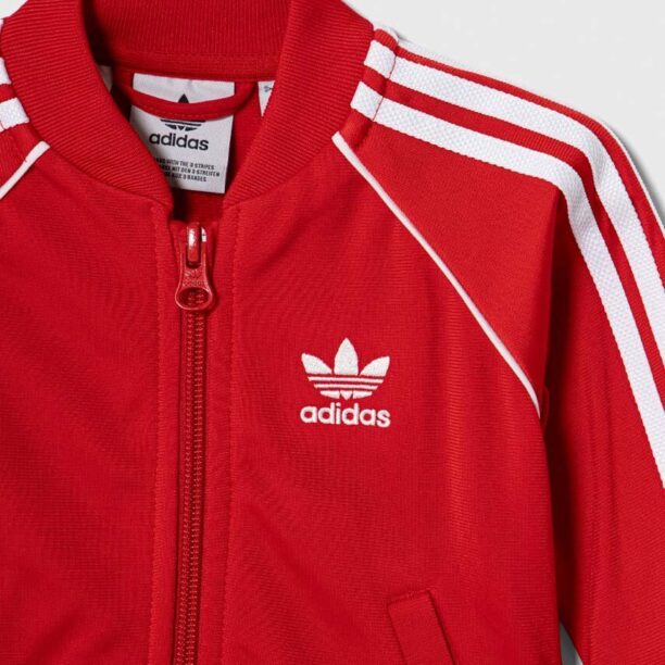 adidas Originals trening bebelusi culoarea rosu preţ