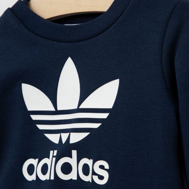 adidas Originals trening copii culoarea albastru marin preţ