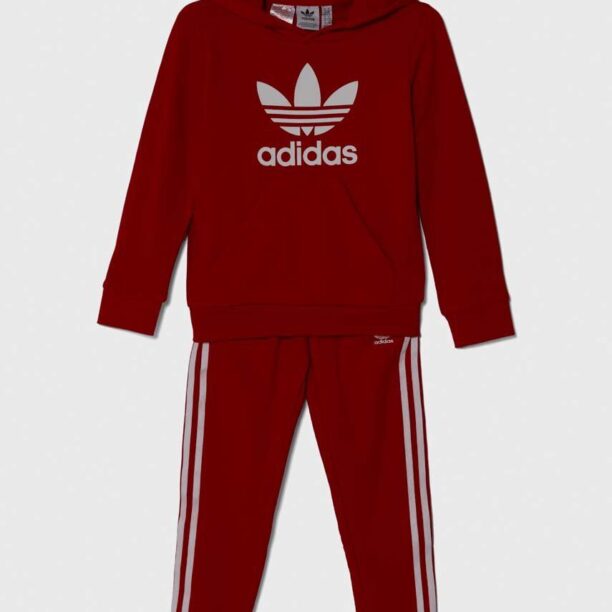 adidas Originals trening copii culoarea rosu