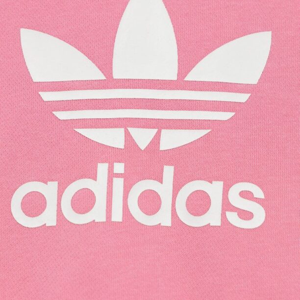 adidas Originals trening copii culoarea roz preţ