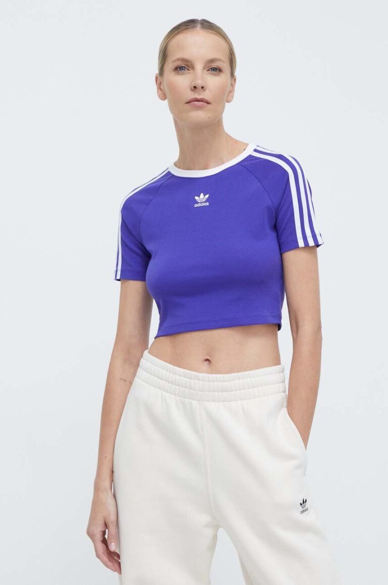 adidas Originals tricou 3-Stripes Baby Tee femei