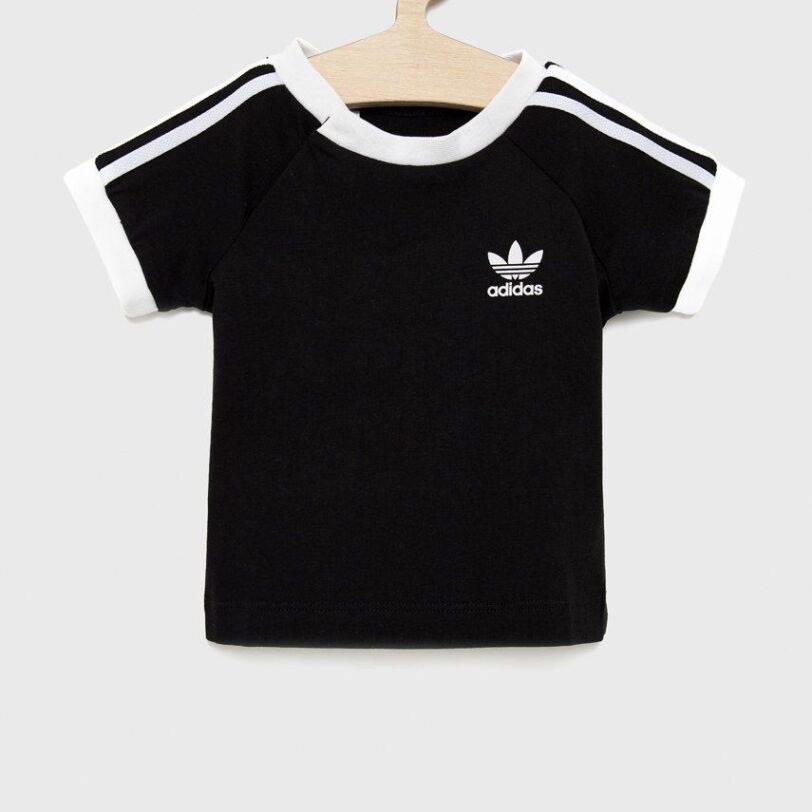 adidas Originals tricou copii H35545 culoarea negru