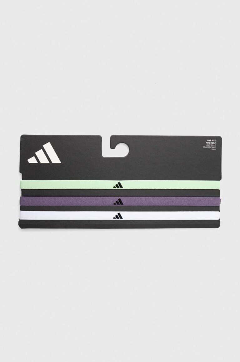 adidas Performance bentițe pentru cap 3-pack culoarea verde IR7870