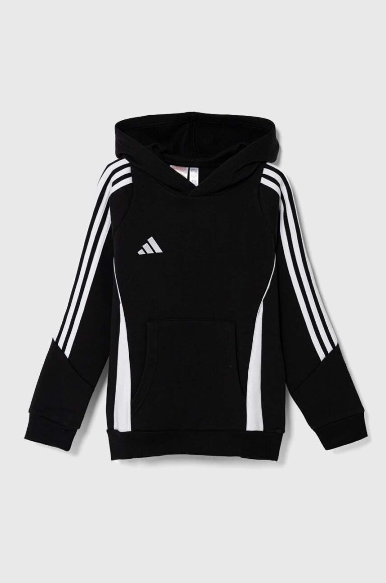 adidas Performance bluza copii TIRO24 SWHOODY culoarea negru