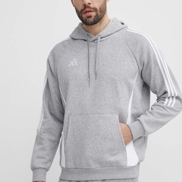 adidas Performance bluză trening Tiro 24 culoarea gri