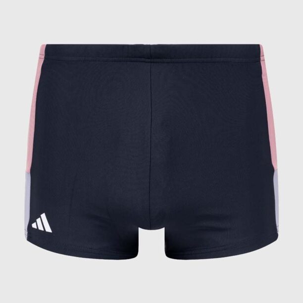 adidas Performance costum de baie Block culoarea albastru marin