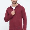 adidas Performance hanorac de antrenament Base culoarea bordo