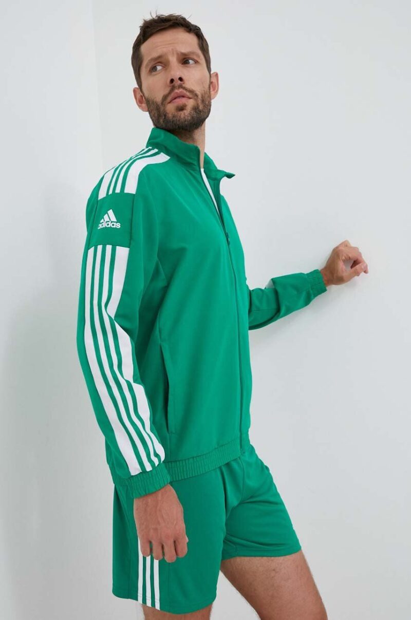 adidas Performance hanorac de antrenament Squadra 21 culoarea verde