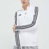 adidas Performance hanorac de antrenament Tiro 23 League culoarea alb