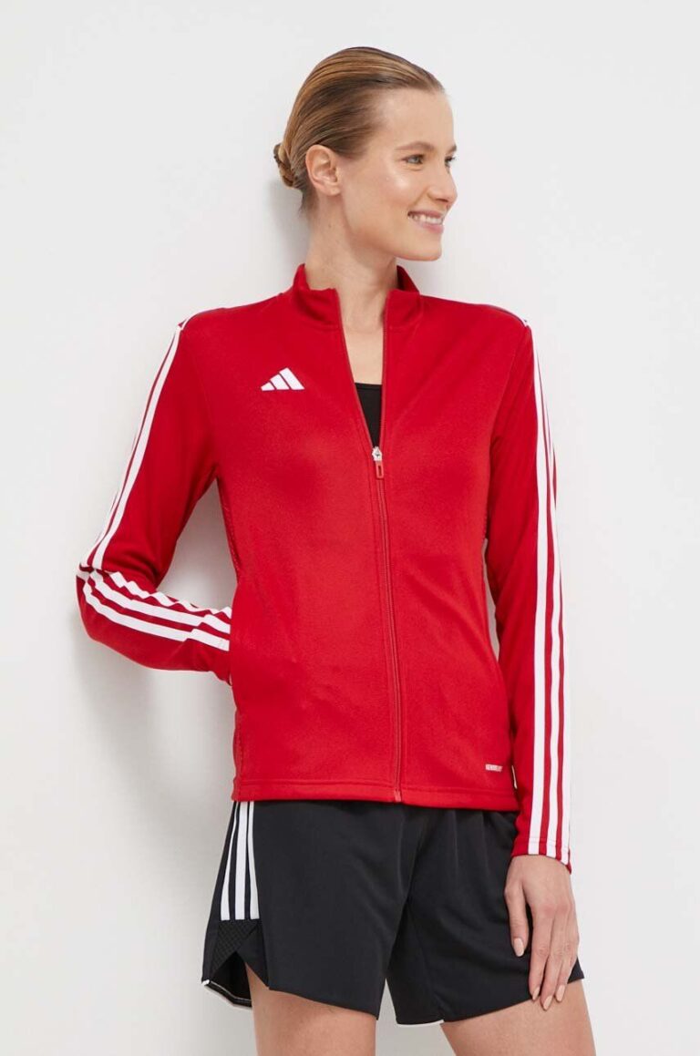 adidas Performance hanorac de antrenament Tiro 23 culoarea roșu