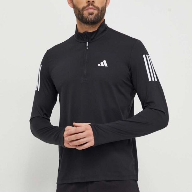 adidas Performance hanorac de jogging Own the Run culoarea negru