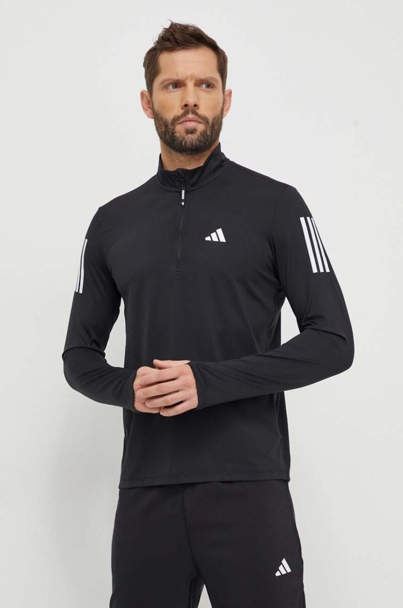 adidas Performance hanorac de jogging Own the Run culoarea negru