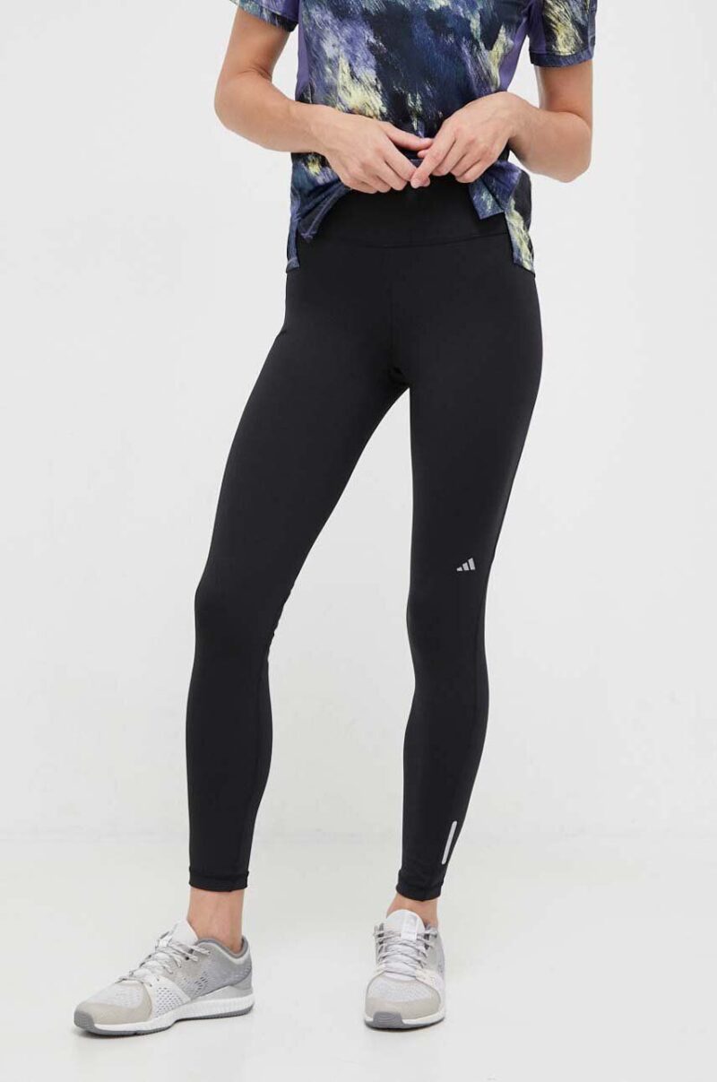 adidas Performance leggins de alergare Ultimate culoarea negru