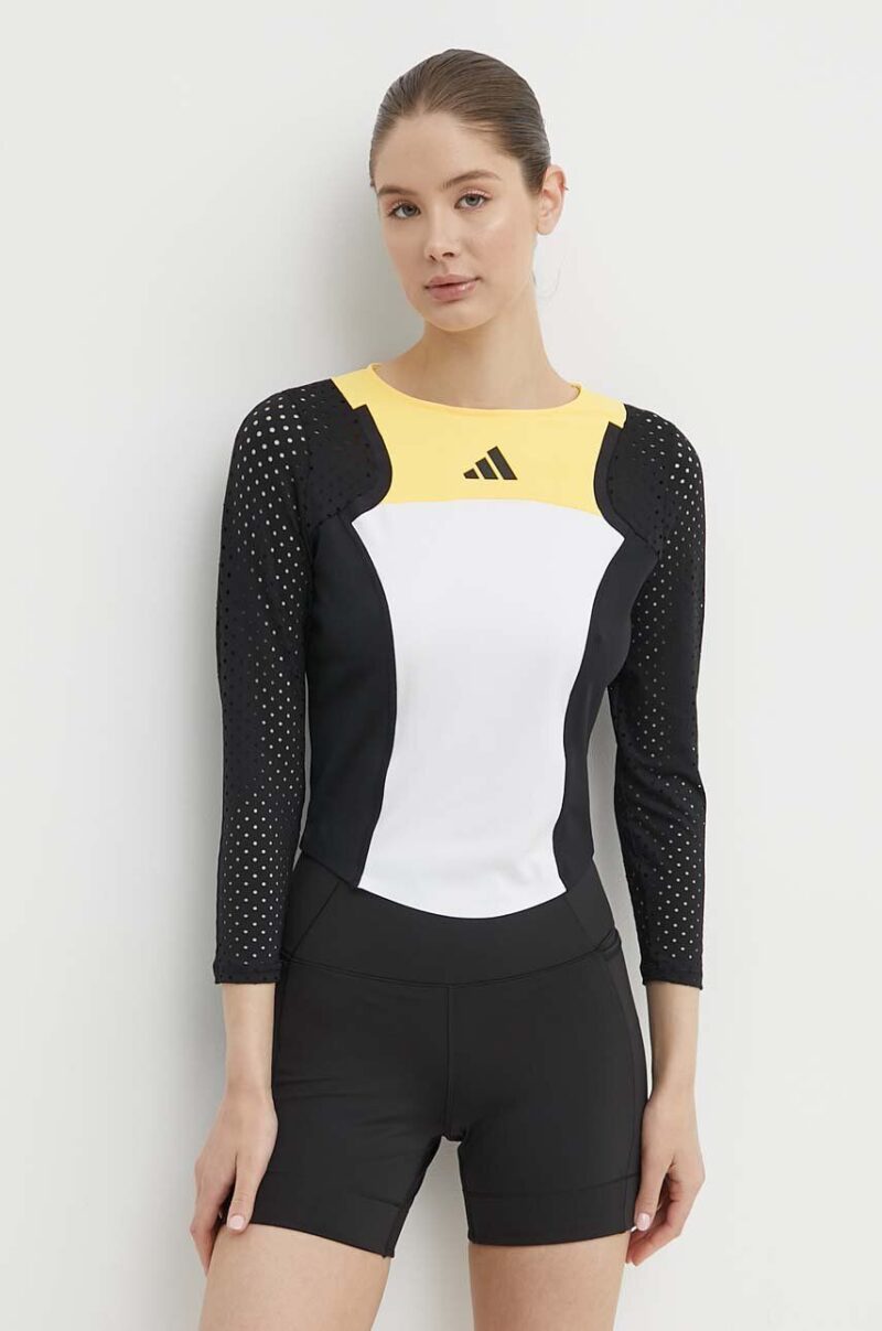 adidas Performance mânecă lungă de antrenament culoarea negru