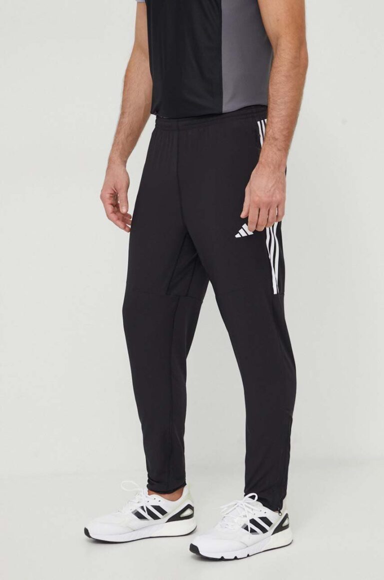 adidas Performance pantaloni de alergare Own the Run culoarea negru