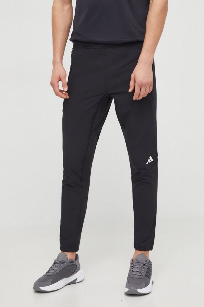 adidas Performance pantaloni de antrenament D4T culoarea negru