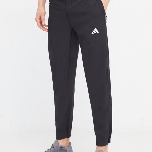 adidas Performance pantaloni de antrenament TR-ES culoarea negru